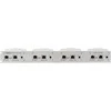Wantec 2wIP D-Serie RJ45 19" Rackgerät 4x Sender Switchseite