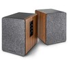 Kompiuterio kolonėlės Kolumna Wavemaster BASE 2.0 Bluetooth wood/pilka retail