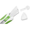 WEDO pjaustyklė „Comfortline“ minkšta, 18 mm, žalia, su 2 baltomis geležtėmis