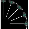 Wera Atsuktuvų rinkinys HEX PLUS profiliui W 454/5 HF SHK SET 1, 5 vnt.