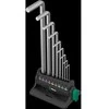 Wera Wera 950/9 Hex-Plus 8 L formos raktų rinkinys, 9 dalys, atsuktuvas (chromas, su laikikliu ir sieniniu laikikliu)