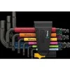 Wera Wera 950/9 Hex-Plus Multicolour Imperial 3 kampinių veržliarakčių rinkinys