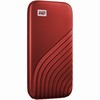 Kietasis diskas Western Digital MYPASSPORT SSD 2TB Raudonas - 1050MB/S READ 1000MB/S WR PC/MAC