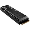 Sandisk WD Juodas SN850X M.2 PCIe NVMe 4TB with Heatsink