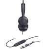 Ausinės Yealink UH42 Dual Teams USB-C/A Ausinių rinkinys su laidu su lankeliu ant galvos Połączenia/muzyka USB Type-C / USB Type-A Juodas