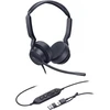 Ausinės Yealink UH42 Dual Teams USB-C/A Ausinių rinkinys su laidu su lankeliu ant galvos Połączenia/muzyka USB Type-C / USB Type-A Juodas