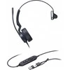 Yealink UH44 Mono Teams USB-C/A ausinės, Laidinės, 20–20 000 Hz, Biuras / Skambučių centras, 127 g, Ausinės, Juoda