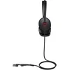 Ausinės Yealink UH48 Dual UC USB-C/A Laisvų rankų įranga Vielinis Su lankeliu Skambučiai / muzika USB Type-C / USB Type-A Juoda