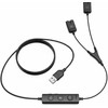 Ausinės Yealink Yealink Trainingskabel skirta YHS-Serie 10 Stück (USB auf QD)