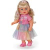 Zapf Lėlė - BABY BORN - Carla - 43 cm - Šviesūs, šukuojami plaukai - Judančios rankos