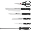Zwilling Gourmet Rinkinys W Bloku 7 el. juoda