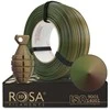 3D plastikas PET-G Magic Army (Žalias-rusvai gelsvas-Bronze) 1kg refill Rosa3D