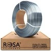 3D plastikas PLA blizgi 1.75mm 1kg refill pakuotė Rosa3D - Steel