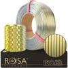 3D plastikas PLA dvipusė auksinė/sidabrinė 1.75mm 1kg refill pakuotė Rosa3D
