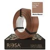 3D plastikas PLA rudas/kakavinis (Mocha Mousse) 1kg refill pakuotė Rosa3D