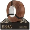 3D plastikas PLA rudas/kakavinis (Mocha Mousse) 1kg refill pakuotė Rosa3D
