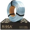 3D plastikas PLA sidabrinė blizgi (silk Sidabrinis) 1.75mm 1kg refill pakuotė Rosa3D