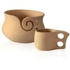 Plastikas Rosa3D BioWOOD - 1.75mm - 0.5kg - rusvai gelsvas