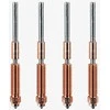 3D spausdintuvo purkštukų komplektas "Unicorn" 2x0.4mm 1x0.6mm 1x0.8mm skirti K1C / ENDER-3V3 / K1MAX su atnaujintu kaitikliu CREALITY