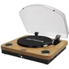Aiwa Patefonas 2x5W RMS su Bluetooth / USB / SD / FM radiju, medžio spalvos