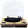 Aiwa Patefonas 2x5W RMS su Bluetooth / USB / SD / FM radiju, medžio spalvos
