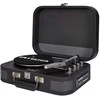Aiwa Patefonas lagamine 2x2.2W RMS su Bluetooth / USB grotuvu, tamsiai pilkas