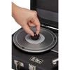 Aiwa Patefonas lagamine 2x2.2W RMS su Bluetooth / USB grotuvu, tamsiai pilkas
