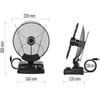Antena kambarinė FM/DAB/DVB-T2 su LTE/4G/5G filtru J0705 EMOS