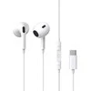 Baseus Ausinės su mikrofonu 1.1m (USB-C kištukas) Encok CZ17, baltos