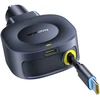 Baseus Automobilinis įkroviklis 12-24V 45W USB-C PD su ištraukiamu 0.8m USB-C laidu PrimeTrip VR2, juodas