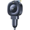 Baseus Automobilinis įkroviklis 12-24V 45W USB-C PD su ištraukiamu 0.8m USB-C laidu PrimeTrip VR2, juodas