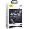 Baseus Belaidės Bluetooth 6.1 ausinės Inspire XP1 su įkrovimo dėklu ir triukšmo slopinimu, juodos