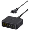 Baseus Įkrovimo stotelė EnerFill FH21 120W 2xUSB-A + 4xUSB-C 1.5m, juoda