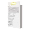 Baseus Šakotuvas USB-A 4 prievadų (USB 3.0) 25cm, juodas
