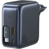 Baseus EnerCore CJ11 100W su portami USB-A oraz USB-C i ze zwijanym kablem USB-C - juoda