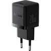 Baseus Sieninis įkroviklis Palm 20W USB-C QC3.0 PD3.0 su USB-C kabeliu 1m, juodas