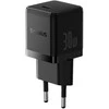 Baseus Sieninis įkroviklis Palm 30W USB-C QC3.0 PD3.0 su USB-C kabeliu 1m, juodas
