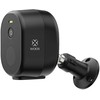 Bevielė išmanioji Wi-Fi lauko kamera su saulės baterija, 4MP 2K, įkraunama baterija 5200mAh, TUYA, WOOX