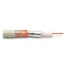 Cabletech Koaksialinis kabelis RG59 varinis 75om, Ø5.7mm, baltas