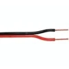 Cabletech Laidas kolonėlėms 2x1.5mm² juodas/raudonas (varinis)