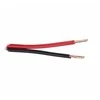 Cabletech Laidas kolonėlėms 2x2.5mm² juodas/raudonas (varinis)