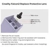 Creality Falcon2 / Falcon2 Pro lęšių apsaugų komplektas 5vnt