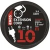 Emos Ilgiklis 1 lizdo 10m su įžeminimu 3x2.5 mm² IP44 su gumine izoliacija, juodas
