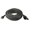 Emos Ilgiklis 1 lizdo 10m su įžeminimu 3x1.5 mm² IP44 su gumine izoliacija, juodas