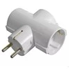 Emos Tinklo atšakotuvas Schuko į 3 lizdus su įžeminimu baltas (trišakis) 250 V~/10 A max.