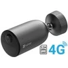 Ezviz Kamera su 4G LTE, 3MP, su SIM kortelės lizdu, belaidė, 3MP, USB C, MicroSD iki 512GB