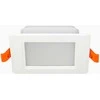 Zebra Įmontuojamas LED šviestuvas, 230Vac, 5W, 450lm, šiltai balta 3000K, kvadratinis, MOLLY, LED line LITE