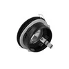 Įmontuojamas šviestuvas, MR16/GU10, apvalus, juodas, hermetinis IP44, LED LINE