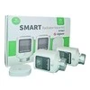 Išmanių termostatų komplektas, 2x termostatai + ZigBee - Wi-Fi stotelė, TUYA, valdomas programėle, WOOX