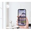 Išmanusis ZigBee TUYA bevielis patalpos PIR judesio jutiklis, 110°, WOOX